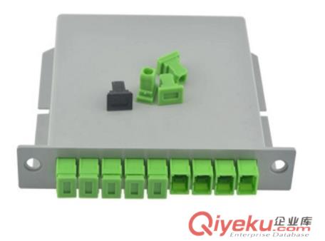 廣電入圍1分8廣電 插片式 光分路器1分8分 SC APC