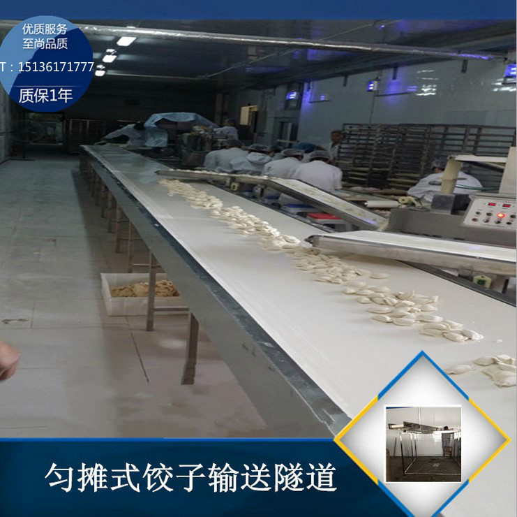 周口速凍水餃生產線  廠家專業設計速凍隧道