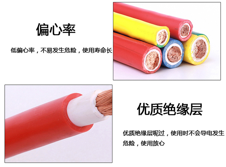 0.45/0.75KV雙色聚氯乙烯電線絕緣護套電力電纜原始圖片3