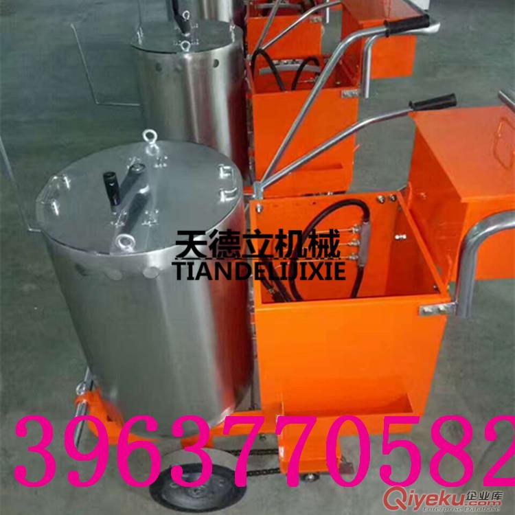 手推式熱熔劃線機20公分液化氣劃線機 推行式熱熔道路線劃線機