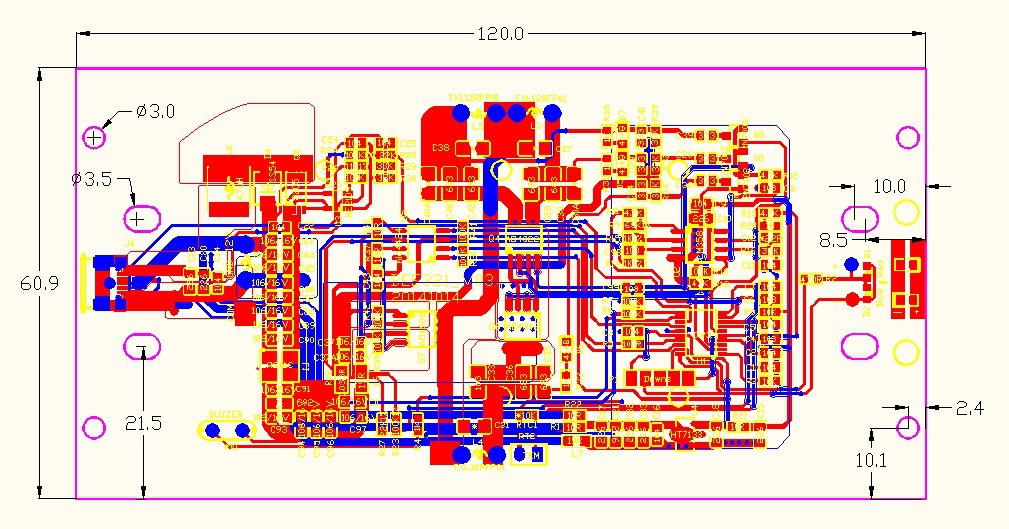 無線充電解決方案QI標準三線圈模版BEE322QQ859292552