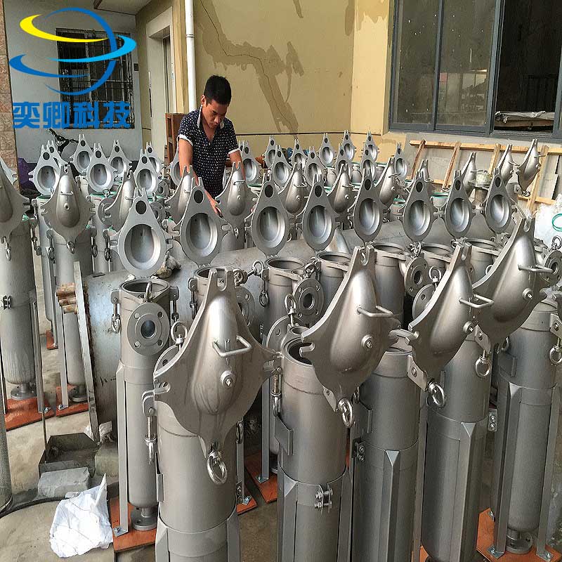 龜背袋式過濾器 不銹鋼頂入式 耐壓型 可定制 不銹鋼袋式過濾器