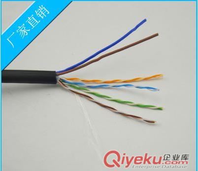 超五類305網絡線UTP CAT.54*2*0.36BC 衰減小、信號損耗小