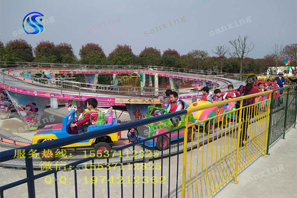 迷你穿梭主題公園游樂設(shè)備兒童過山車游樂設(shè)備廠家立環(huán)跑車娛樂設(shè)施報價原始圖片2