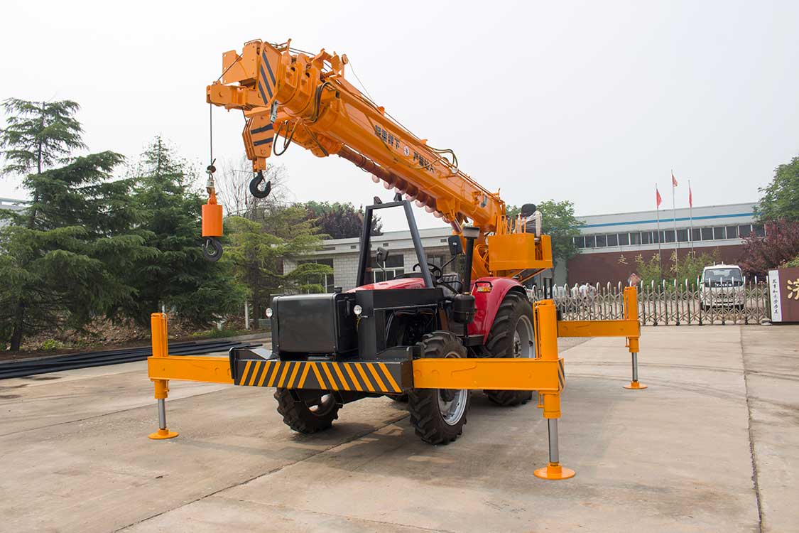 山東濟寧吊車生產廠家直銷自制5噸拖拉機吊車 農用吊車原始圖片3