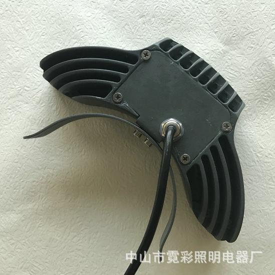 三雄同款LED瓦楞燈12W 戶外防水月牙燈 屋頂涼亭燈具瓦片燈