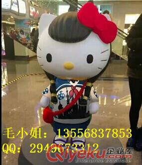 款式多樣卡通玻璃鋼helloKittyKT貓凱蒂貓雕塑