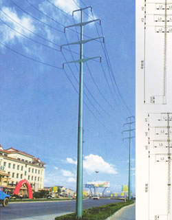 110KV雙回直線桿報價，110KV雙回直線桿{zx1}報價