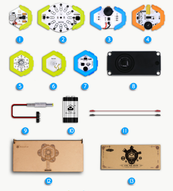 創客空間honeycomb 智力開發益智玩具