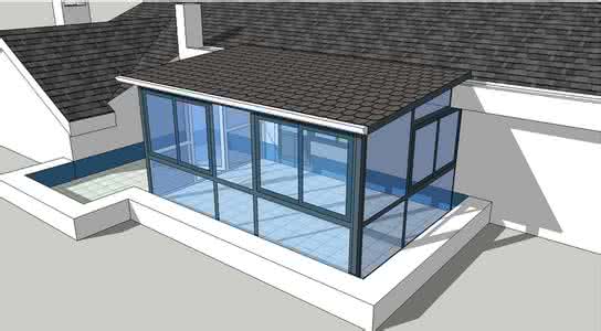 德高瓦阳光房苏州新型阳光房设计玻璃房