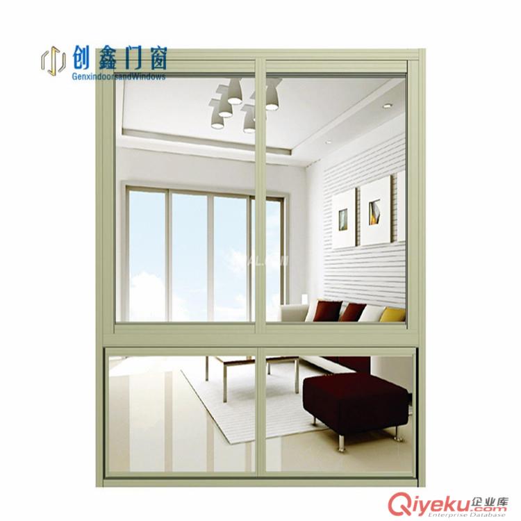深圳供應鳳鋁牌鋁合金平開窗80系列1.4鋁合金推拉窗中空隔音玻璃鋁門窗