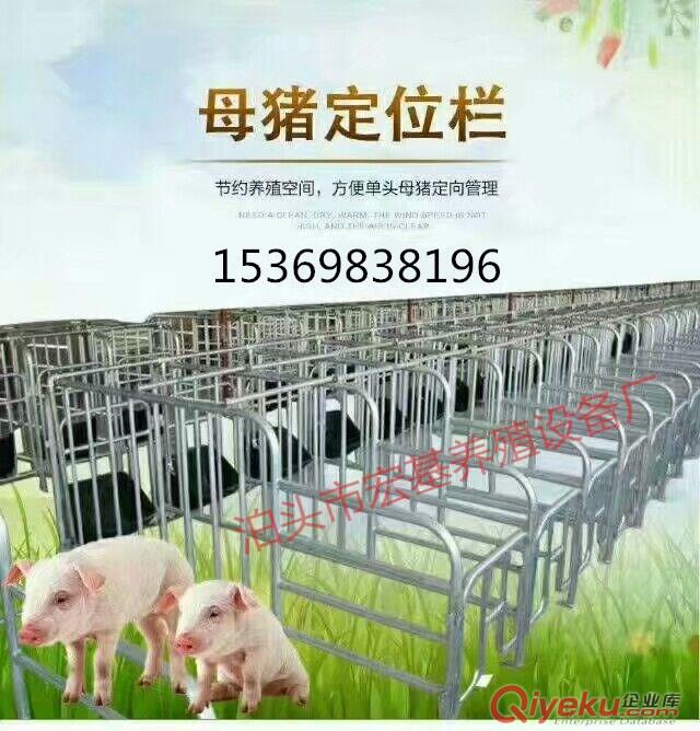 現(xiàn)貨供應(yīng)2100*6000母豬定位欄 單體限位欄價(jià)格批發(fā)原始圖片2