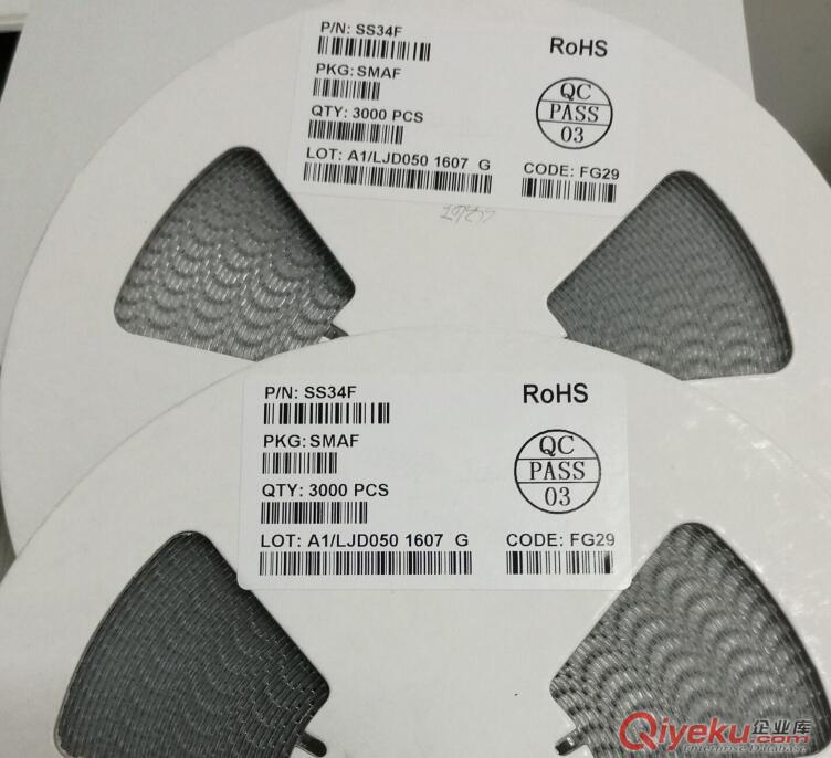 工廠批發(fā)超薄SS34F    SMAF貼片肖特基二極管綠色環(huán)保現(xiàn)貨原始圖片2