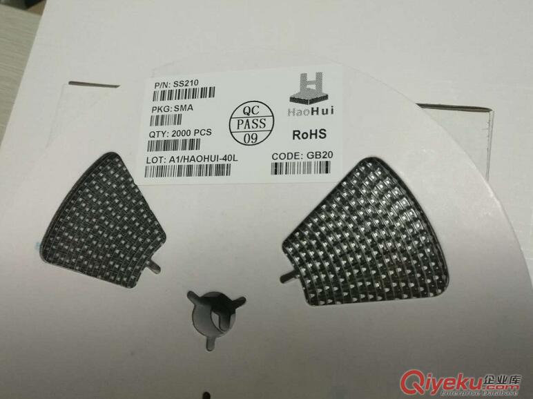 工廠批發貼片SS210    SMA貼片肖特基二極管無鉛環保現貨原始圖片3