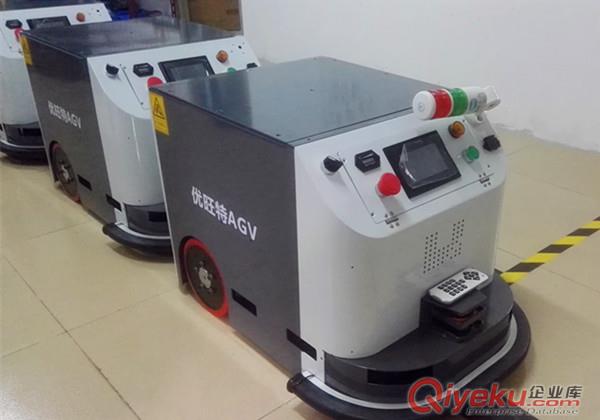 牽引式agv 深圳優(yōu)旺特agv agv物流車 電動(dòng)小車電機(jī) 無(wú)人搬運(yùn)車